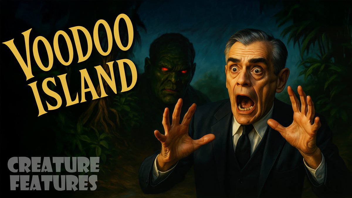 CrowhavenProd's tweet image. This Saturday on Creature Features: We’ll watch “Voodoo Island” from 1957 with Boris Karloff and Beverly Tyler. Don’t miss it!

YouTube Link: youtu.be/SYJBZp2HuiU