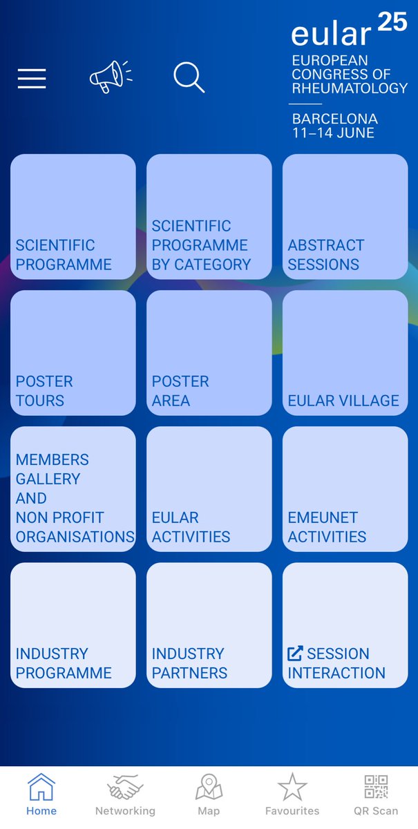 The #EULAR2025 app is out 🙌

See you soon 🌞

<a href="/EMEUNET/">EMEUNET</a> <a href="/eular_org/">EULAR</a>