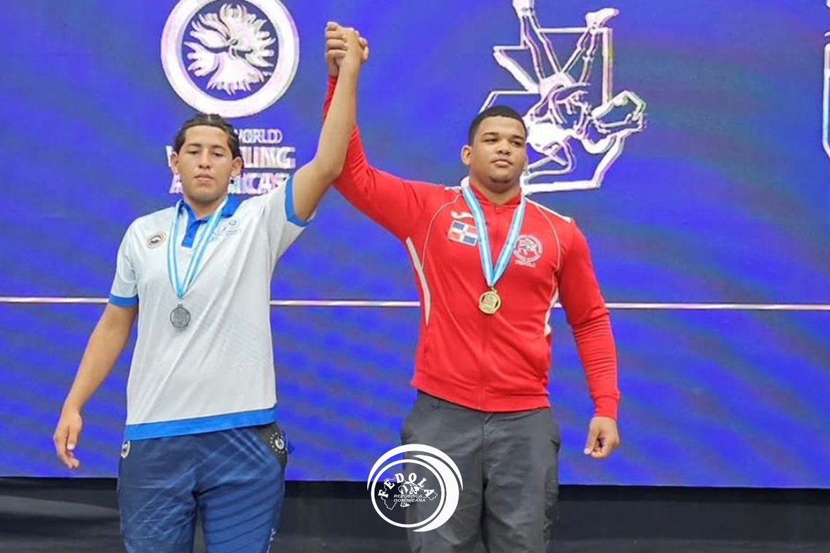 Estilo Libre:
🥇 Franky Mora Batista – Medalla de oro, categoría 65 kg
🥇 Carlos Emilio Peguero – Medalla de oro, categoría 110 kg

#FEDOLA #LuchaRD