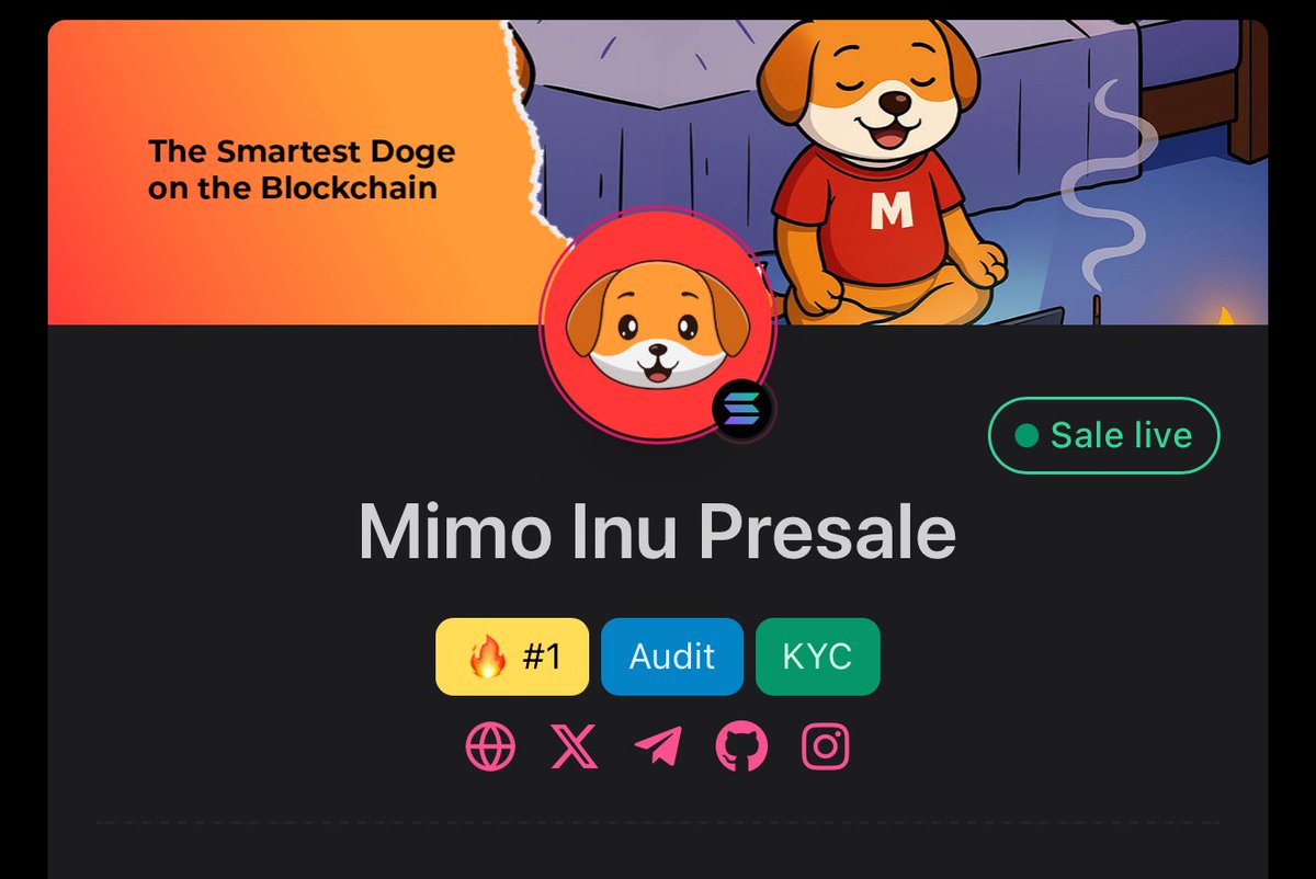 Mimo Inu 🐶 - $MIMO tweet media
