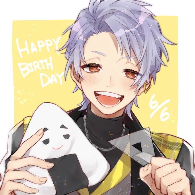 推しみんなおめでとう〜!! 新規で描けなかったから過去絵引っ張り出してきた〜!