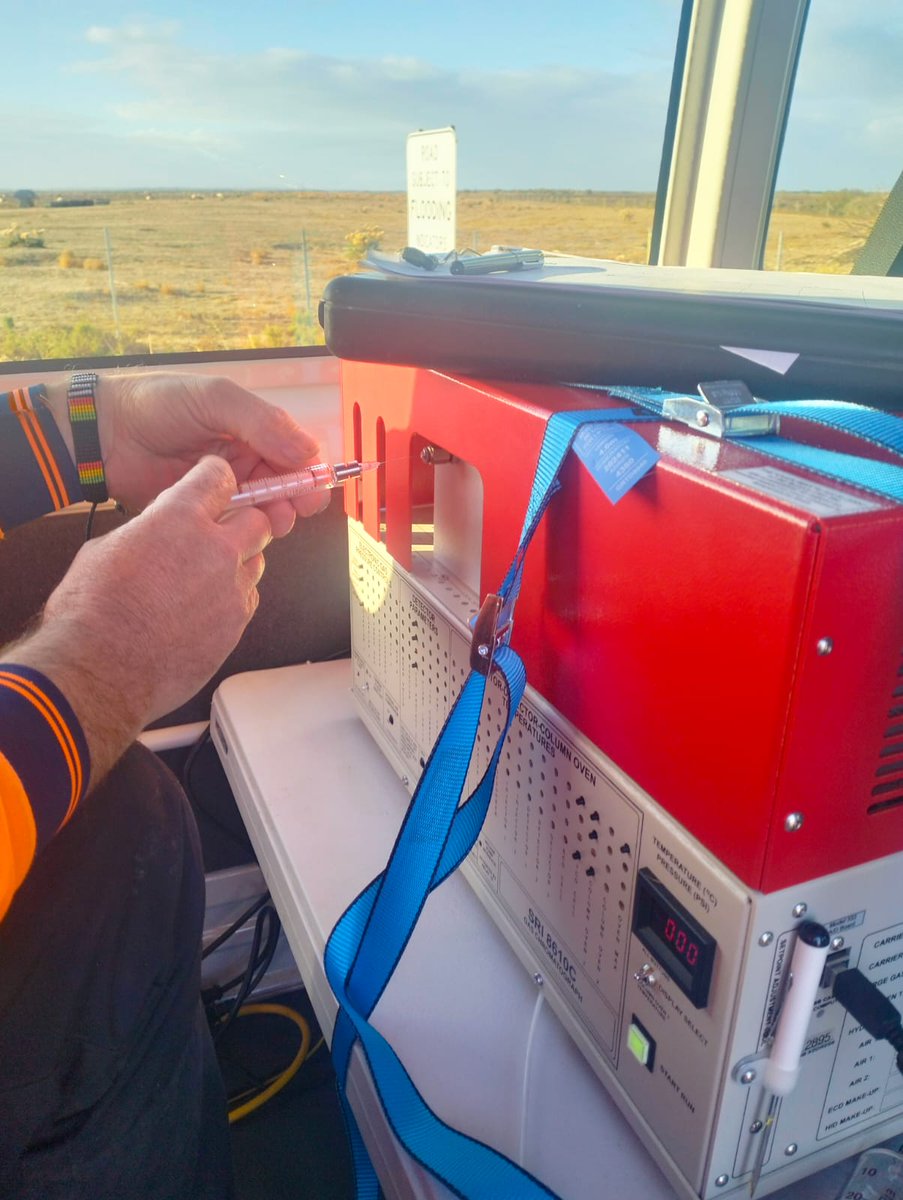 Our mobile gas chromatograph is proving to be a game-changer for efficiency and adaptability in our search for active systems. The future of natural hydrogen exploration is bright! 

#WhiteHydrogen #GoldHydrogen #THR $THR