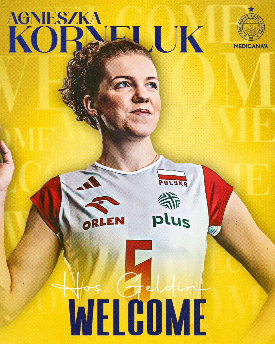 CoachRookie's tweet image. 💛💙 Agnieszka Korneluk has officially joined Fenerbahçe!

#SarıMelekler x #FenerbahçeMedicana