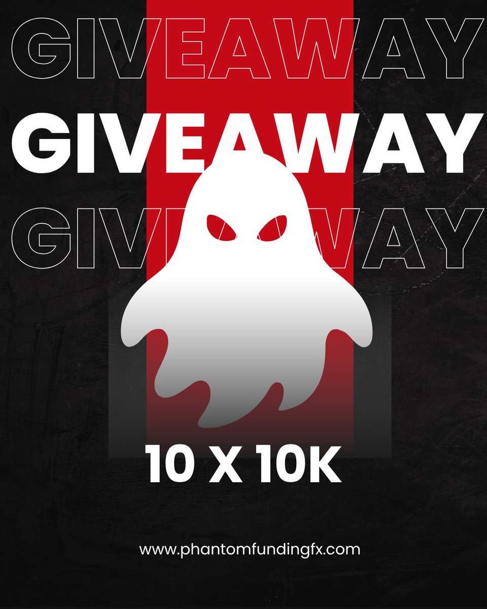 Margin Funding (@marginfund) on Twitter photo 10 x $10,000 ACCOUNT GIVEAWAY
RULES:
1. Follow <a href="/phantomfunding/">Phantom Funding</a>
2. RT
3. Join our discord (we will announce giveaway winners there on Sunday!)👇
discord.gg/phantomfunding… 10 x $10,000 ACCOUNT GIVEAWAY
RULES:
1. Follow <a href="/phantomfunding/">Phantom Funding</a>
2. RT
3. Join our discord (we will announce giveaway winners there on Sunday!)👇
discord.gg/phantomfunding…