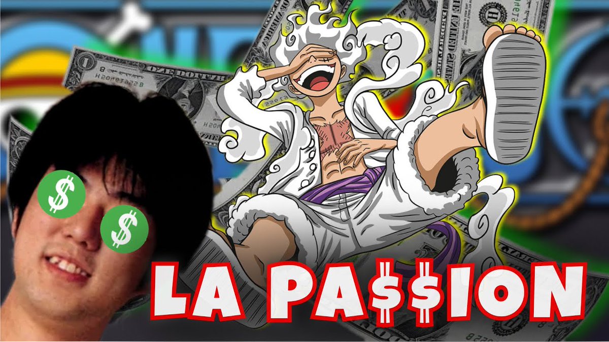 Oda fait #onepiece que pour l'argent
youtu.be/KMlHFNLvQtM
On en parle en vidéo, et hésitez à commenter la vidéo sur youtube