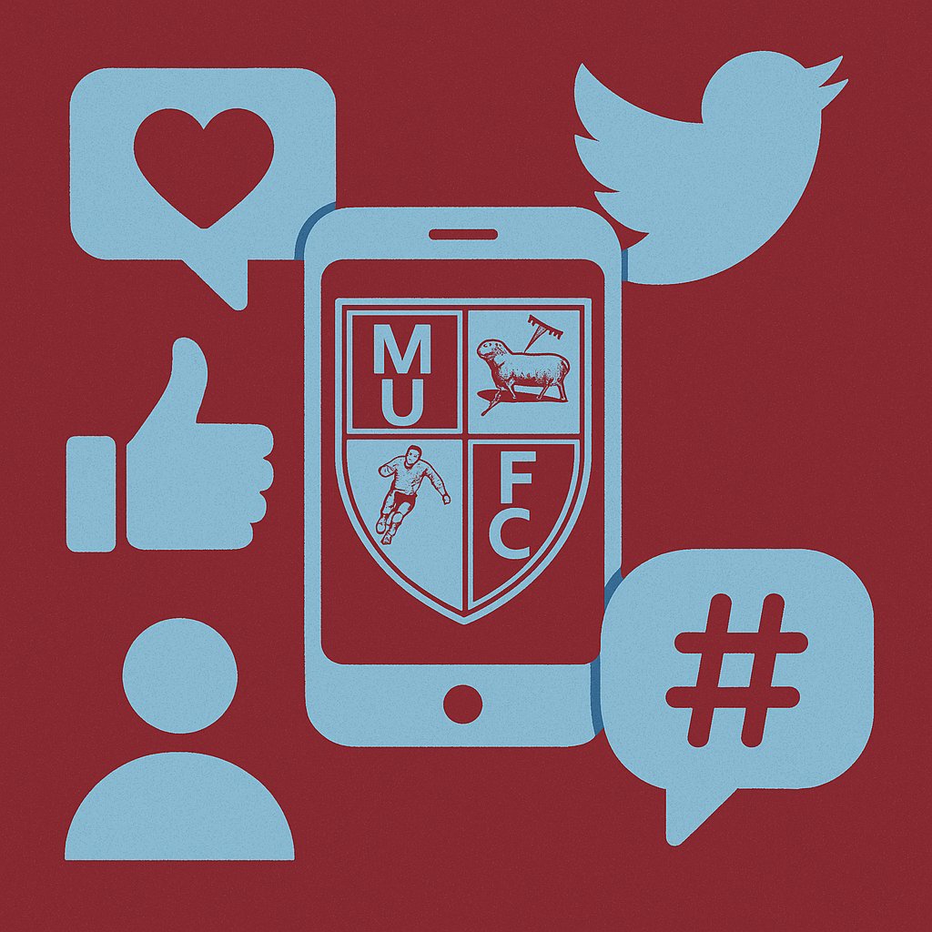 We're looking to expand our social media team.
Would you or do you know anyone who may like to join us?
Help build our social media presence, cover the first team matchdays, interview the gaffer afterwards, and more.

Message us if interested.

#UTM