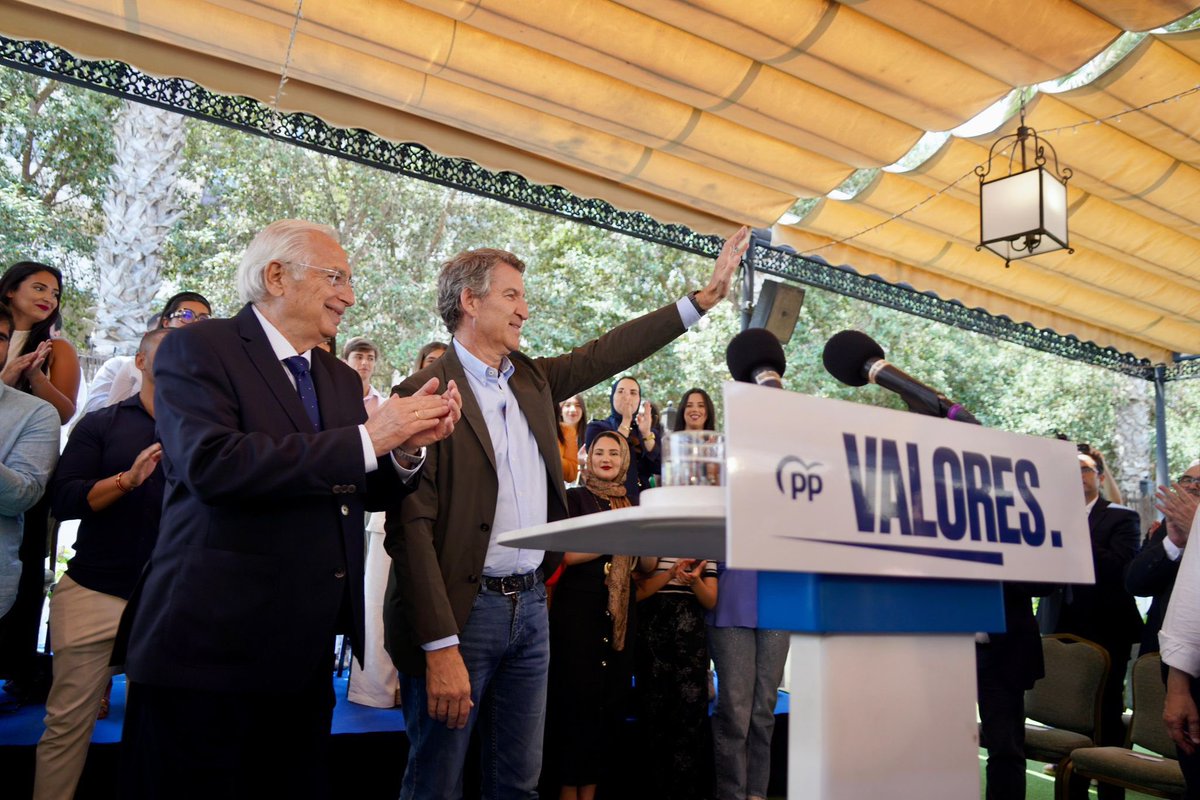 Acedo defiende que “es el momento de los principios, de los valores y de la gestión” y tilda
de “éxito” la visita de Feijóo. La diputada afirma que, frente al cordón de seguridad que le prepararon a Sánchez, el presidente del PP pudo compartir una jornada de trabajo fructífera