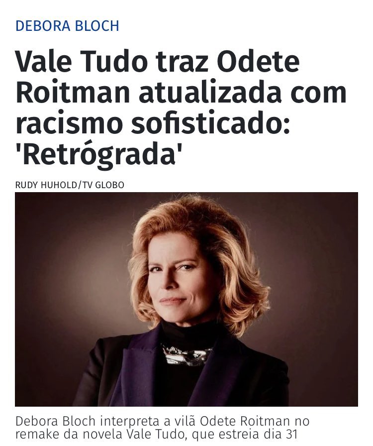 DanielFmg01's tweet photo. @RhayssaFSG @peterjordan Então vamos prender a atriz por sua interpretação racista? 😀
Tá tipificado em lei. 😉 https://t.co/Y7WsDclThp