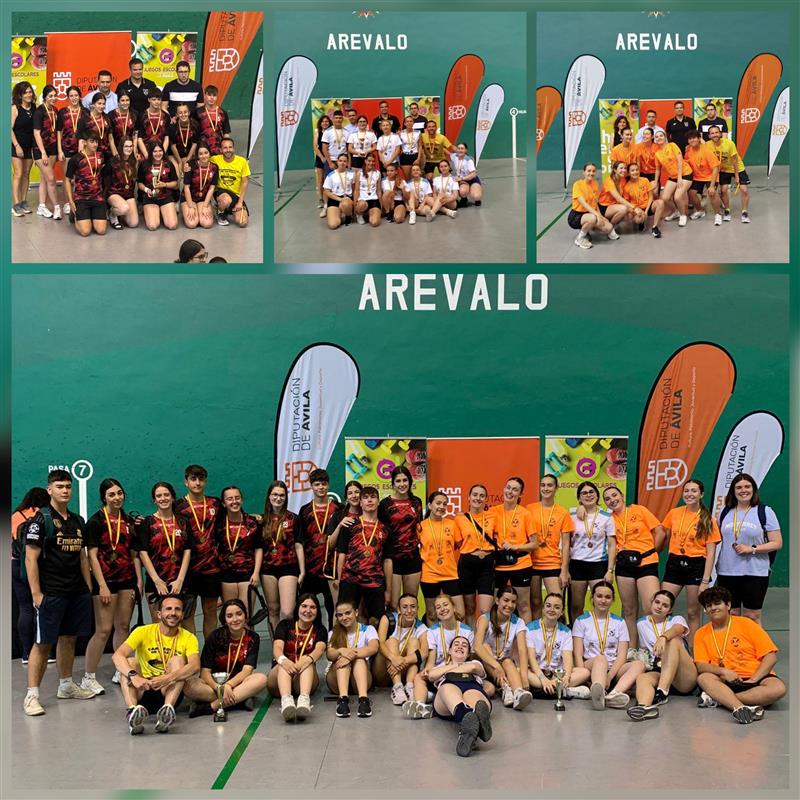 Juegos Escolares. Nuestro alumnado participó en las dos categorias: catede y juvenil, desarrollando un gran nivel de juego y disputando partidos de manera ajustada. 
Enhorabuena por vuestra constancia, implicación, compromiso e ilusión🏅🏆
#somosadaja #somoseducacyl