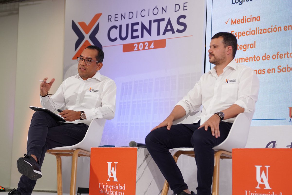 danilohernandez's tweet photo. Desde nuestra Sede Regional Centro Sabanalarga de la @udeatlantico, iniciamos nuestra Audiencia Pública de Rendición de Cuentas, vigencia 2024, para dar a conocer los avances y retos del tercer año del Plan de Desarrollo Institucional 2022-2031. https://t.co/gTLkUnzPKv