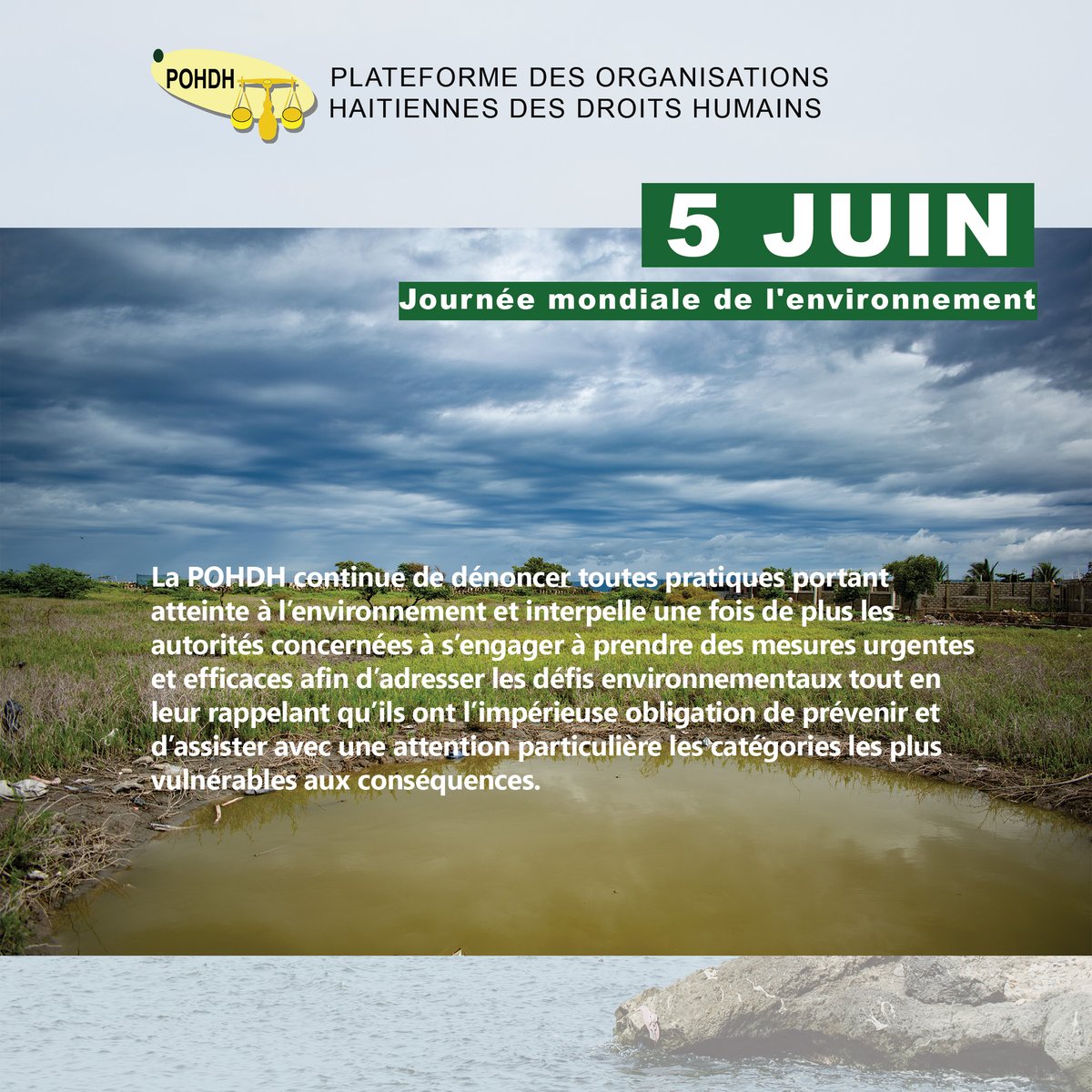 La POHDH croit que la question environnementale ne doit pas être négligée malgré le contexte de violence généralisée.
#pohdh #environnement #DroitsHumains
