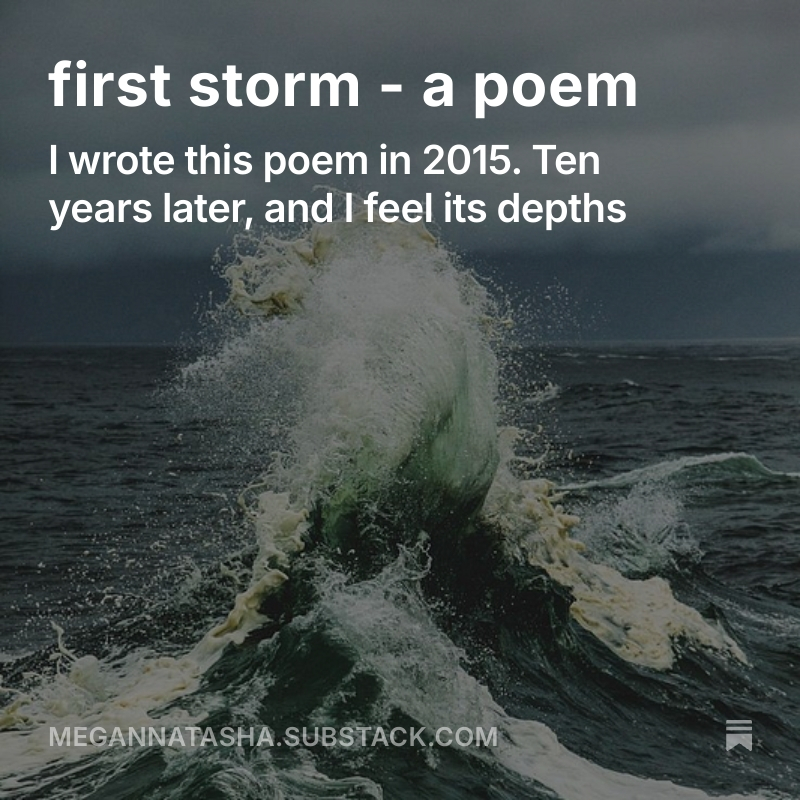 With the journey of the Freedom Flotilla, I’ve been thinking a lot about the ocean, about rivers &amp; seas, and this poem, which I wrote in 2015, for my then-baby boy, came to me

open.substack.com/pub/megannatas…

#writer #writing #substack #newsletter #newwriting #poem #poetry