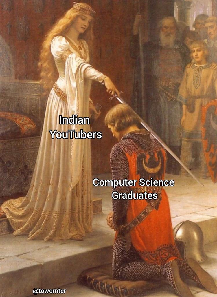 _devJNS's tweet image. Indian YouTubers &amp;gt;&amp;gt; any boot camps or universities 😅🧡