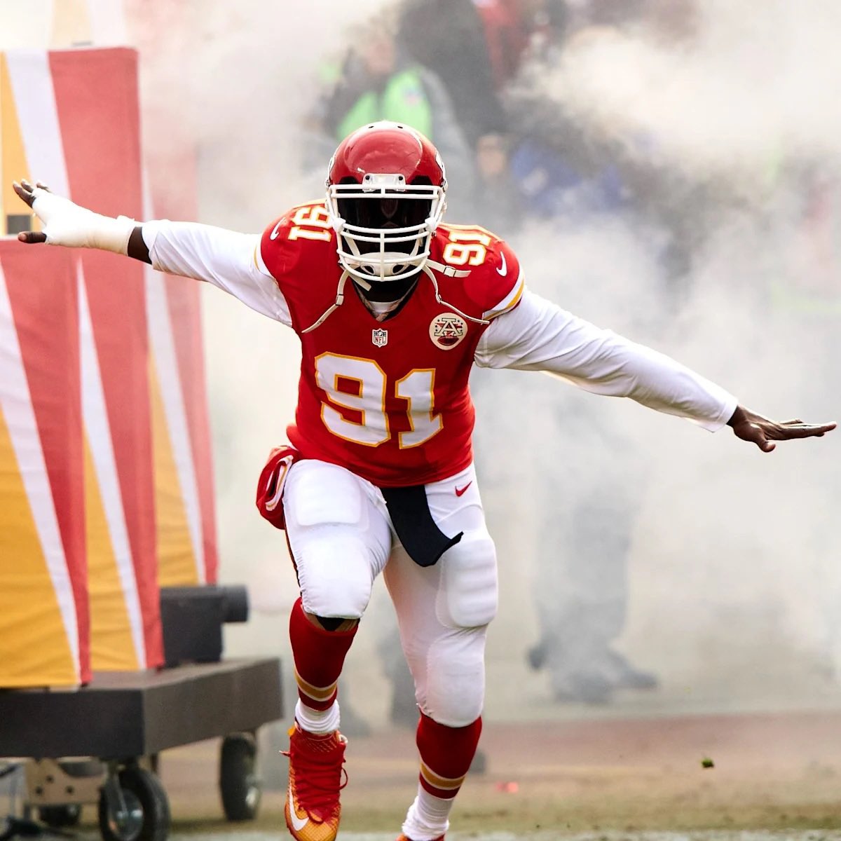 We are Tamba Hali days away from NFL kickoff! 
#91days #ChiefsKingdom