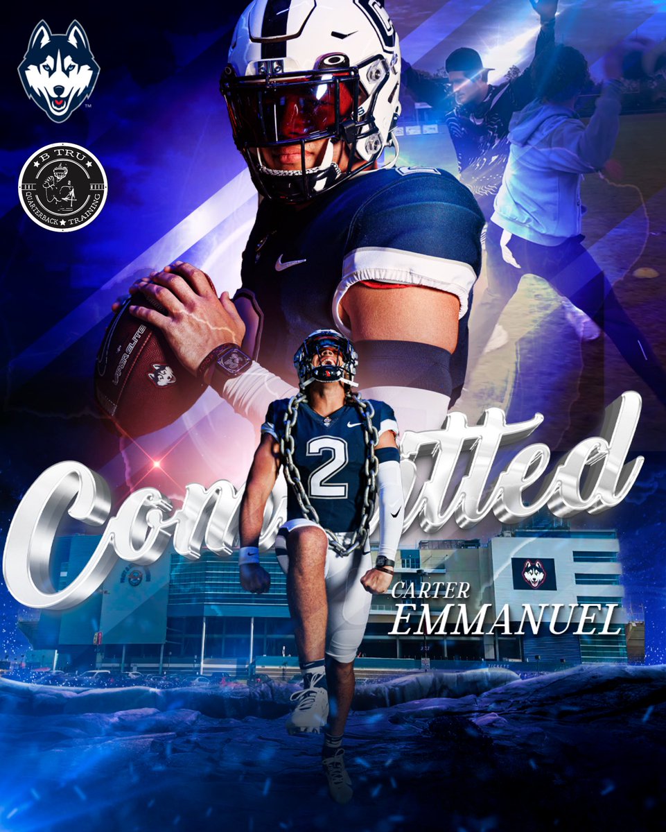 Baylin Trujillo (@baylintrujillo) on Twitter photo 🚨QB TRAINEE COMMITMENT🚨
3⭐️ 2026 QB Trainee: <a href="/CarterEmanuel1/">Carter Emanuel</a> (<a href="/EdgewaterFB/">Edgewater Football</a>) has COMMITTED to the University of CONNECTICUT (UCONN) 🐺 #BTruQBTraining 🔘 <a href="/UConnFootball/">UConn Football</a>
Carter is one of the most highly recruited QBs in FL, having a breakout JR SZN after transferring from Lake 🚨QB TRAINEE COMMITMENT🚨
3⭐️ 2026 QB Trainee: <a href="/CarterEmanuel1/">Carter Emanuel</a> (<a href="/EdgewaterFB/">Edgewater Football</a>) has COMMITTED to the University of CONNECTICUT (UCONN) 🐺 #BTruQBTraining 🔘 <a href="/UConnFootball/">UConn Football</a>
Carter is one of the most highly recruited QBs in FL, having a breakout JR SZN after transferring from Lake