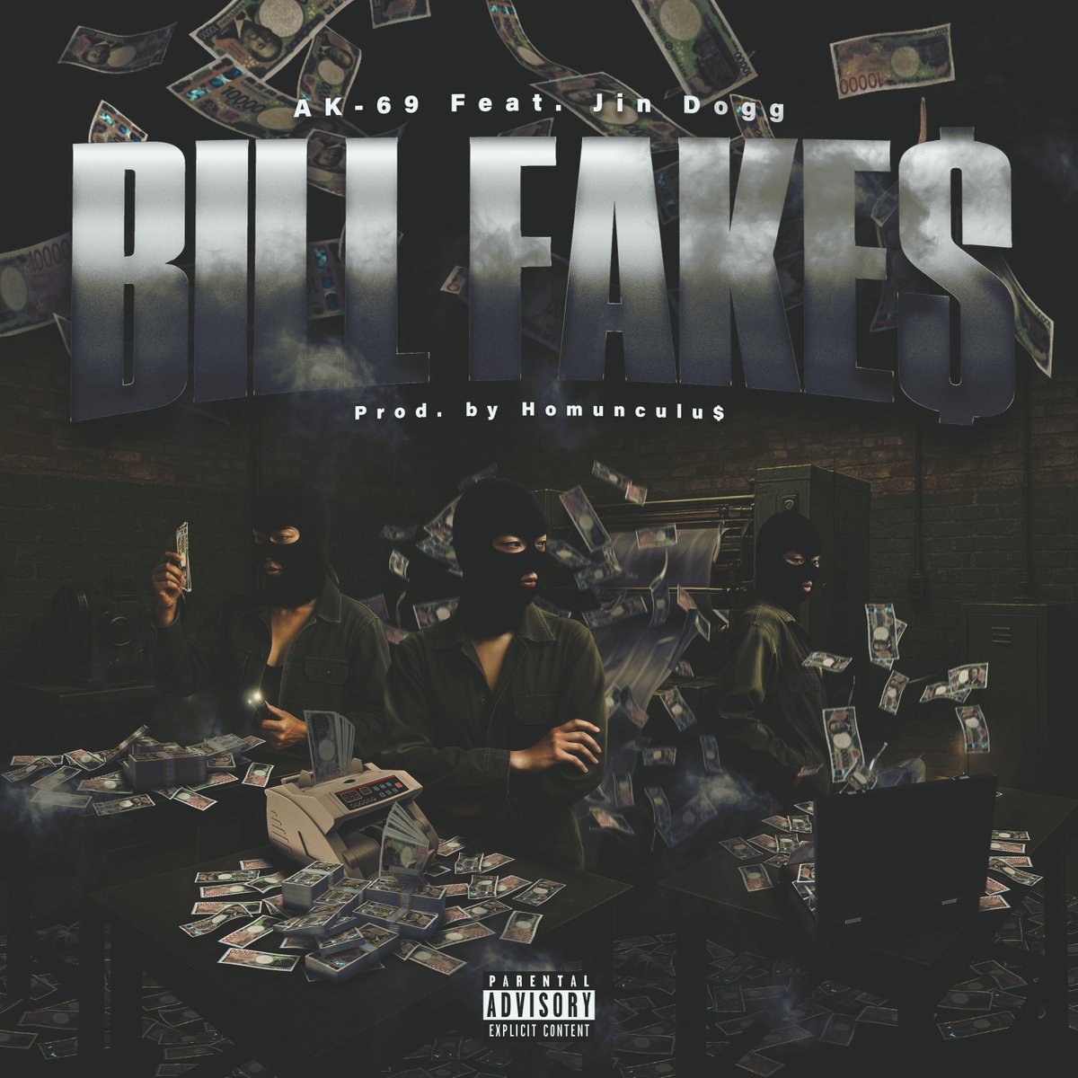 AK69_staff's tweet photo. New Single
"Bill Fake$ feat. Jin Dogg"
Prod. by Homunculu$
out now!!!

https://t.co/xbB4xGDojq

#AK69 #JinDogg #Homunculus #BillFakes https://t.co/5NeDR0qCBM
