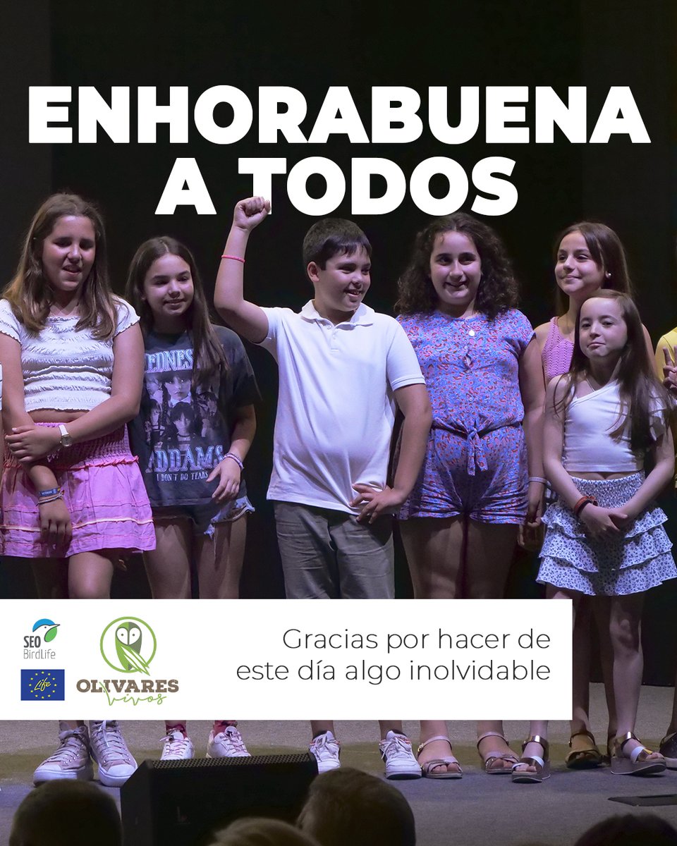 El XXIV Premio de Medio Ambiente de la @diputacionjaen eligió a #OlivaresVivos como temática principal del concurso en esta edición 🦉🌼 y, caray, ¡qué cosas tan bonitas han hecho! 🙈

Gracias a todos los participantes por llenarnos el corazón de ilusión ❤️