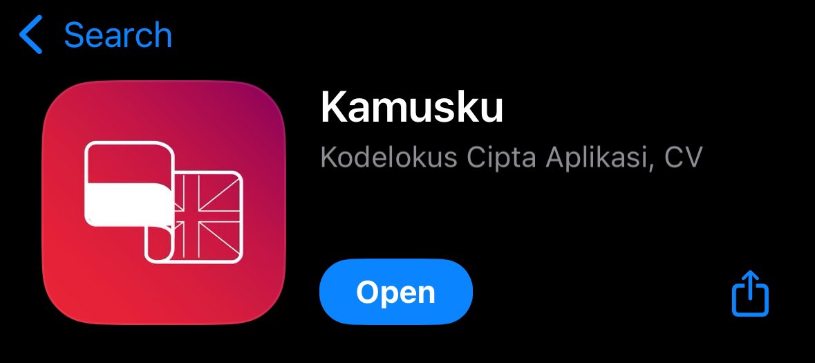 buat yg butuh dictionary bisa cobain app ini: 

- cambridge &amp; merriam-webster: penjelasannya jelas dan ga belibet, my favorites
- oxford: paling sering dipake, tp jujur agak bikin pusing
- kamusku: drpd g translate ini lbh kepake menurutku…