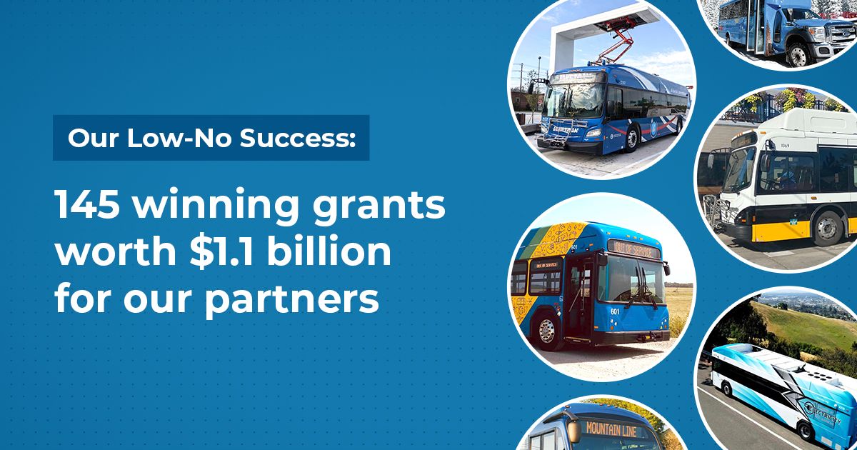 Need help with your Low-No Grant? With 30+ years of experience deploying clean transportation technologies, CTE mitigates risk and ensures successful ZEB deployments. CTE is available to support your agency in developing a responsive Low-No application. cte.tv/low-no