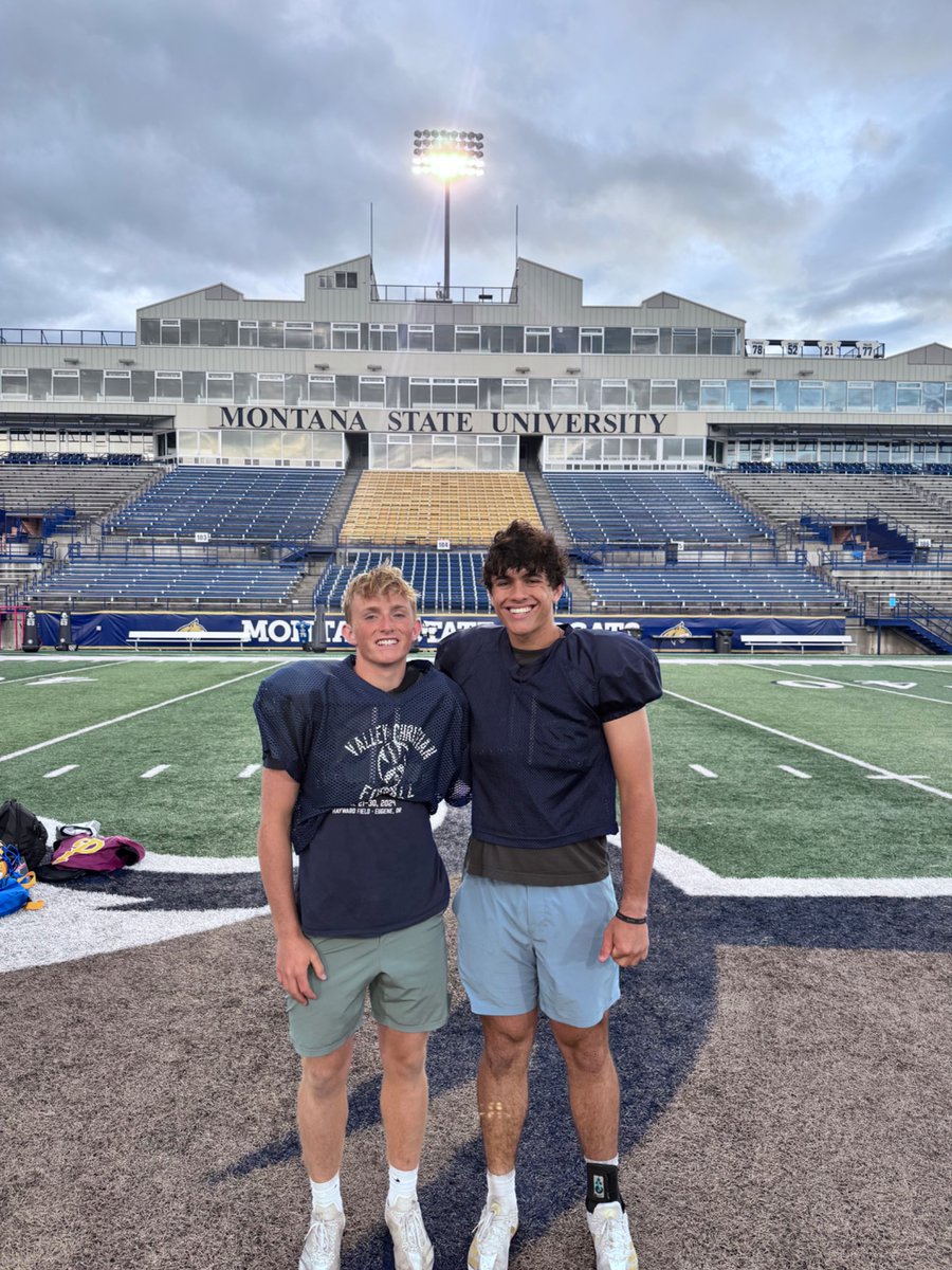 walkerhoaglin's tweet photo. I enjoyed going up to MSU for @BlueGoldcamps. I learned a lot,  got better and am ready to get after it at team camp these next few days!
@C_Arbizzani @MSUBobcats_FB @TheRightCats @Underrated_NW @coach_jayOh23 @coach_sterbick @CoachSammyMix @CoachBSheph @Coach_Dunning @SamMoraJr https://t.co/jbezyhm56J
