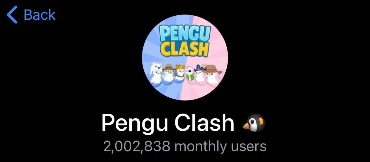 Pengu Clash just crossed 2M sign ups. 

Critical mass achieved ✅