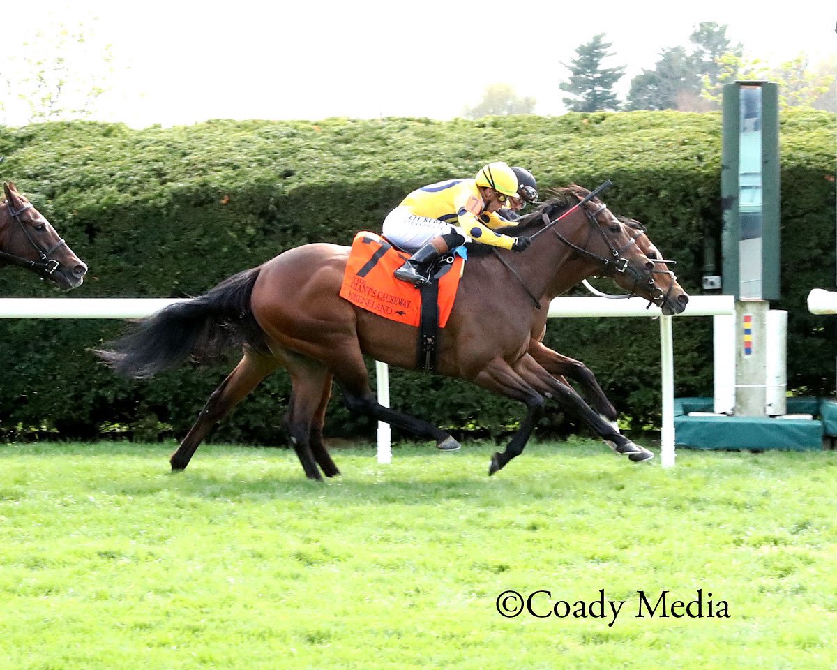 #MDBred champion Future Is Now defends her title today in the $200K Intercontinental-G2 at Saratoga (Race 7). Winner of 5 of her last 6, including Keeneland’s Giant’s Causeway-G3, she’s 5-for-7 at 5½f.

She is trained by Michael Trombetta for the Estate of R. Larry Johnson
