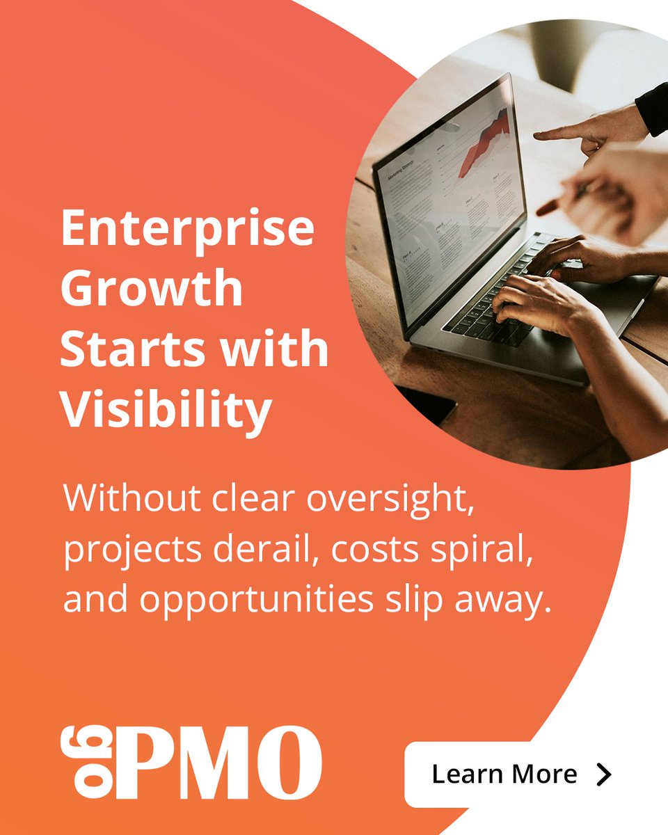 goPMO's tweet image. 🚨 Poor project visibility = millions in losses! goPMO helps leaders track budgets, risks &amp;amp; resources to prevent inefficiencies. 💡Discover the power of goPMO:
Learn more: gopmo.com/products
Start a free trial: signup.gopmo.com/#/create-accou…​
#ExecutiveStrategy #RiskManagement