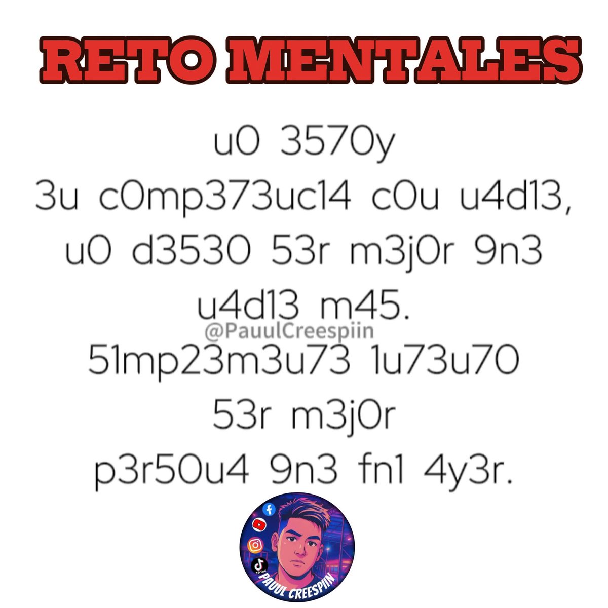 Isabel66991411's tweet image. #agilidad 
#mental