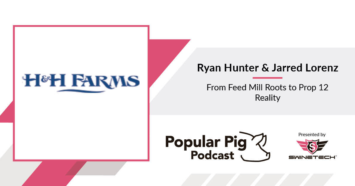 SwineTechInc's tweet image. Started in a feed mill. Built into Prop 12 production.
Ryan &amp;amp; Jarrod share how tech, taste, and grit shape today’s pork industry. #SwineTech #PigCare #PopularPig #PorkProduction
🎧 Listen: hubs.ly/Q03qT_qW0