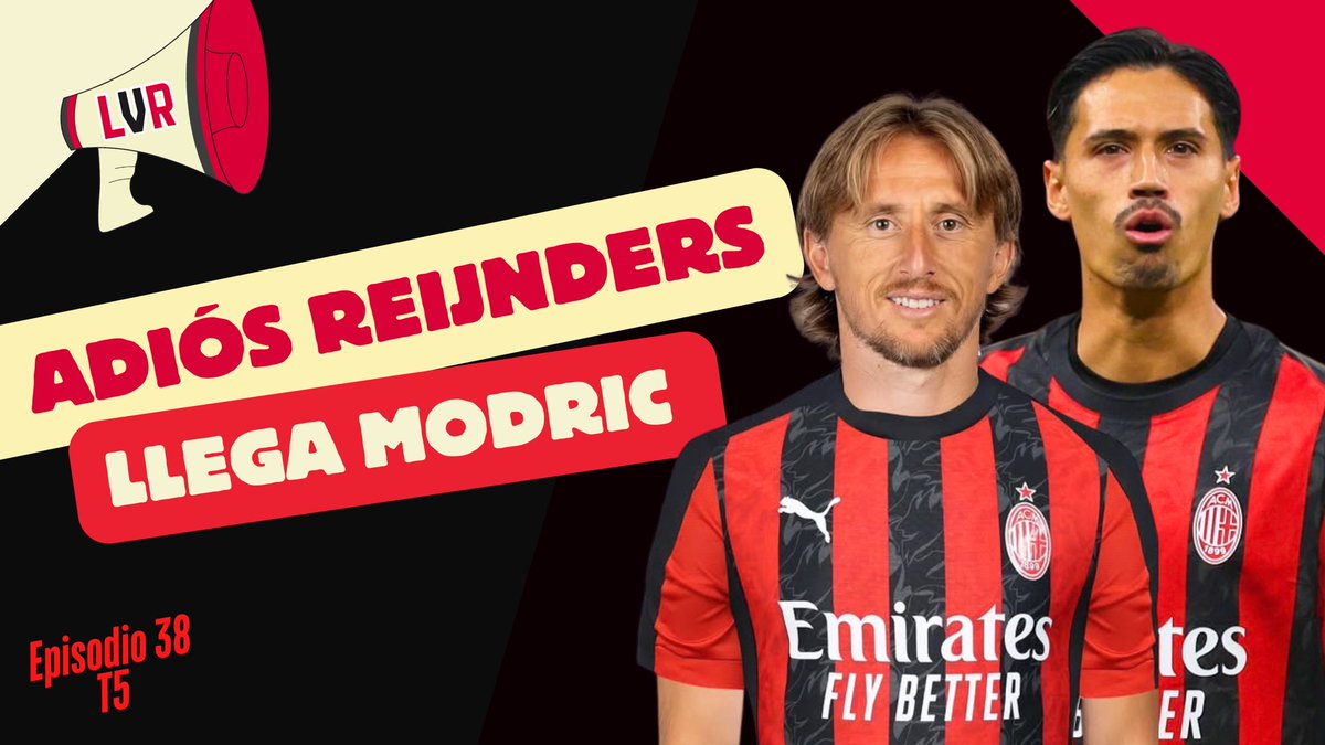 🔴⚫️🎙️HOY HAY EPISODIO EN VIVO

👉🏻Se juntan <a href="/walli7_/">Walter Flores</a> <a href="/Julioenteran/">Julio Terán Orellana</a> y <a href="/josealealaimo/">José A. Alaimo Storaci</a> para hablar de las últimas novedades del mercado. El adiós de Reijnders, la llegada de Modric y más:

🗓️JUEVES 05/06/2025
12:00🇲🇽🇬🇹🇸🇻🇭🇳🇳🇮🇨🇷
13:00🇵🇦🇨🇴🇪🇨🇵🇪
14:00🇻🇪🇧🇴🇵🇷🇨🇺🇩🇴🇵🇾
15:00🇦🇷🇨🇱🇺🇾
20:00🇮🇹🇪🇸