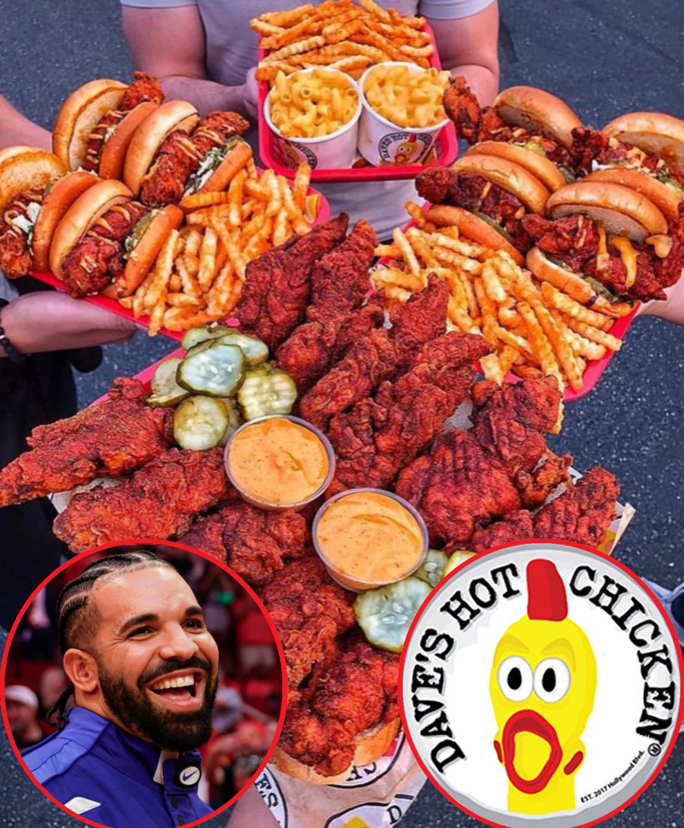 mymixtapez's tweet photo. Dave’s Hot Chicken, which Drake invested in a few years ago, has been sold for $1 billion to the Subway owner 💰

It all started in 2017 with three friends in an LA parking lot and just $900 — now it’s grown to 400 restaurants worldwide 🙌🏼💯 https://t.co/m3CY0MiapT