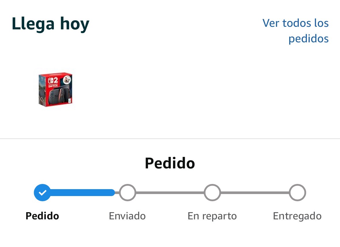 Un poco curioso como a nivel nacional, Amazon no pudo entregar ningun Switch 2. Al parecer no solo Amazon, sino todos los retailers.

Los únicos con Switch 2 en día uno, serán los que recojan en tienda…😪