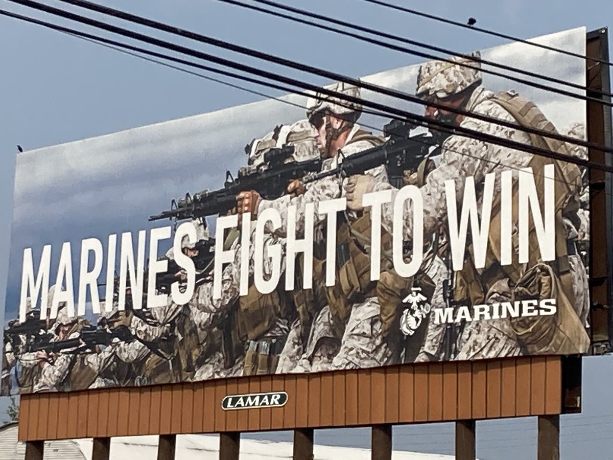 SgtHacker81's tweet image. Local bill board.  ‘Rah
