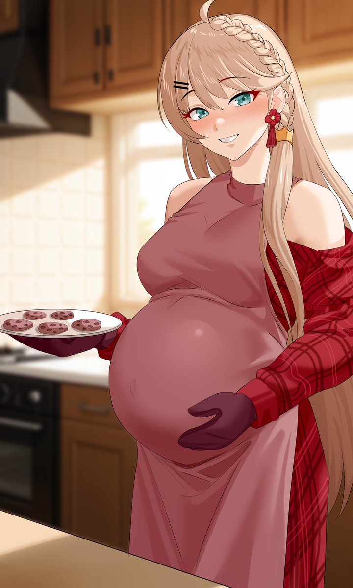 Expecting Cookie Mama Howe. Art commissioned from <a href="/toybeats12/">TOYBEATS</a>.