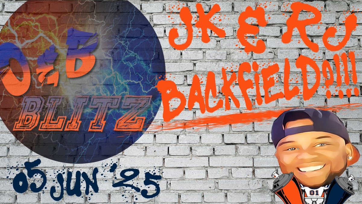 OrngNBlueNtwrk's tweet image. Alright #BroncosCountry!!! JK Dobbins meets with Broncos coaches tonight? What would adding a 1000 yd rusher from a division rival look like for the Broncos, and what would he and RJ Harvey look like together? Join Isaiah @ 11a MTN to jabber about it!!! #BroncosWorldOrder #DB4L