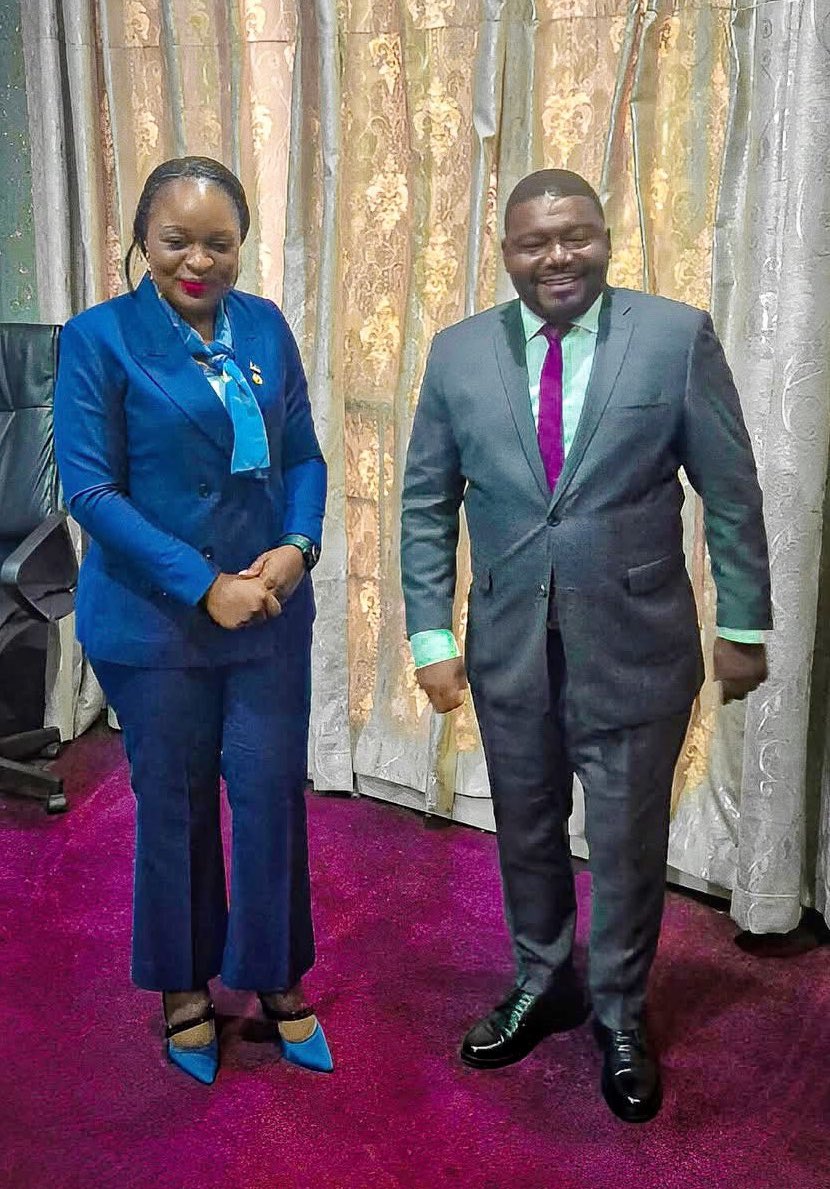 Encontros com a Ministra do Turismo, Vera Kamtukule e o Ministro da Indústria e Comércio, Vitumbiko Mumba, do Malawi, no âmbito da visita de trabalho do Presidente <a href="/daniel_chapo24/">Presidente Daniel Chapo</a>, de Moçambique 🇲🇿 ao Malawi

#Mozambique #Malawi
#vamostrabalhar
