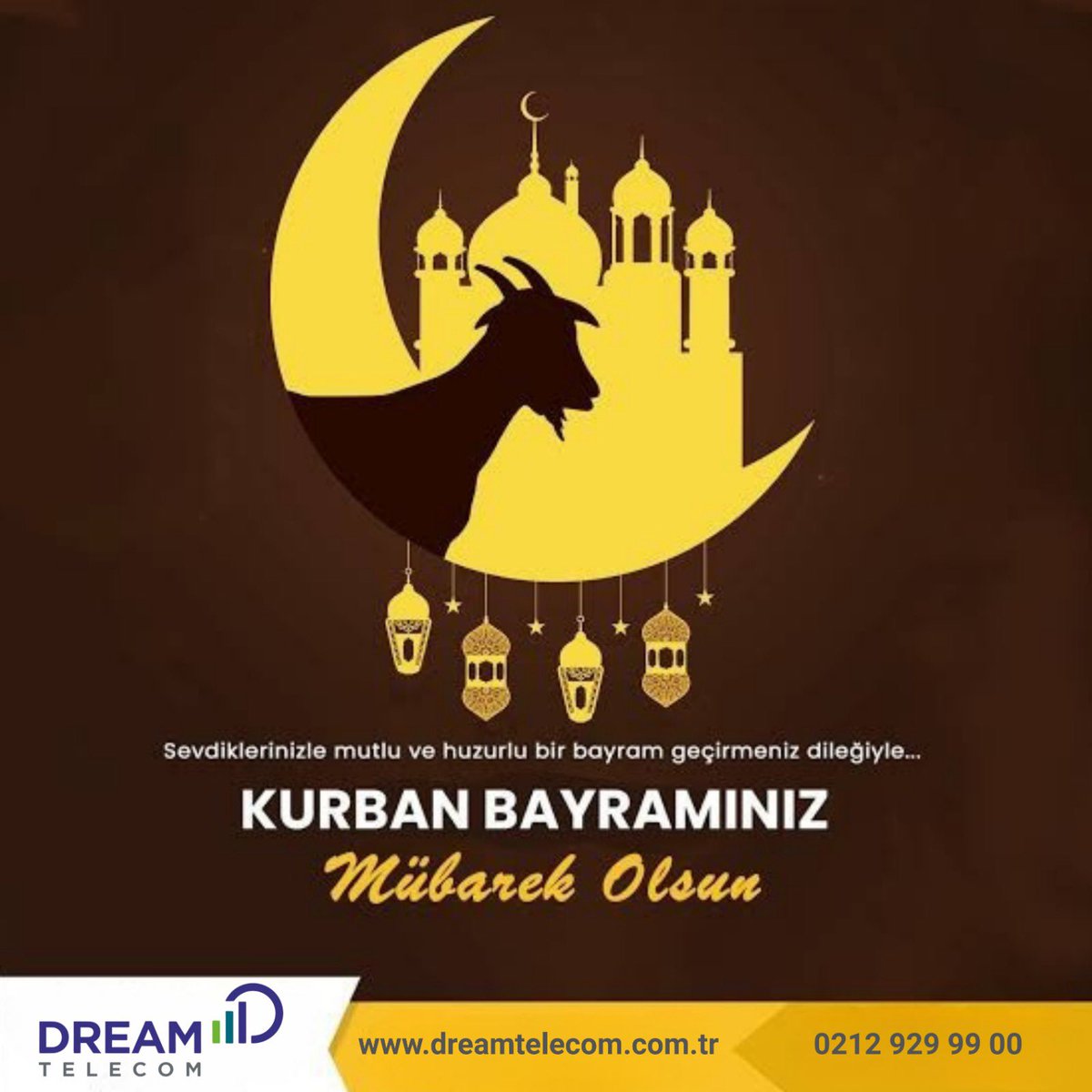 Kurban Bayramımız mübarek olsun.

#KurbanBayramı