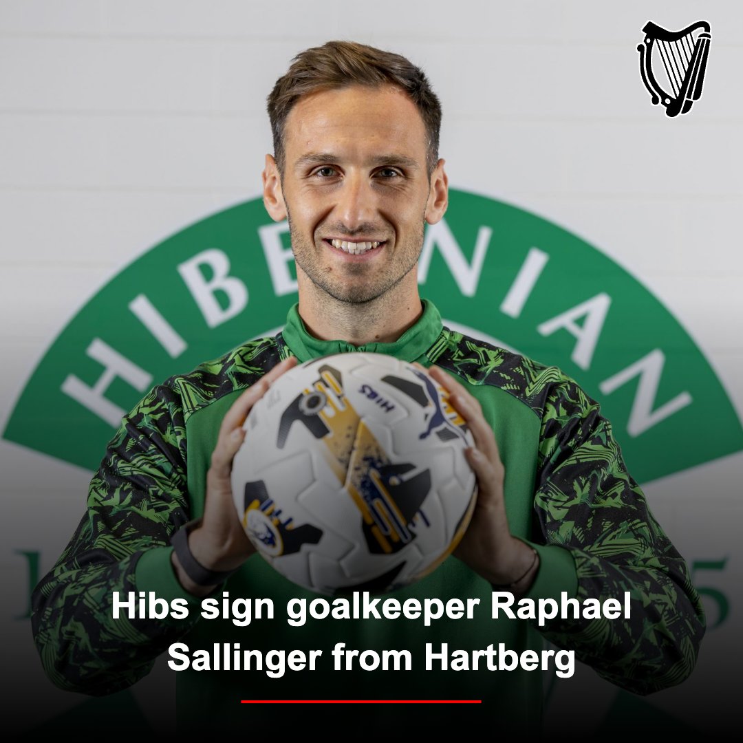 Summer signing No.2 in the door for Hibs as Raphael Sallinger joins from TSV Hartberg in Austria

👉 onlrl.co/bpoey9

⬩ On club's radar 'for quite some time'
⬩ Will provide competition for Smith
⬩ What it means for Paulsen links