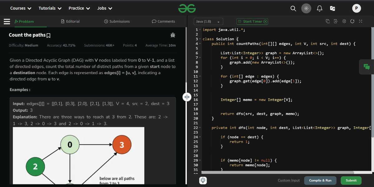 codewithprince2's tweet image. DAY 74 of Solving GFG160 Problem.
@geeksforgeeks
#gfg160
#geekstreak2025