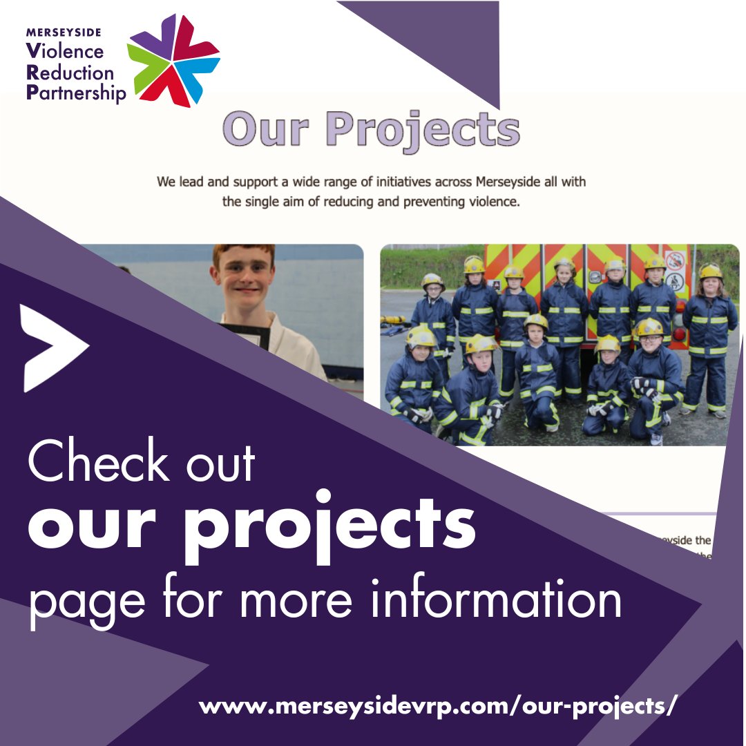 🥰 We are so proud to support so many wonderful initiatives across #Merseyside all working to reduce and prevent serious violence.

These projects are changing the lives and prospects of 1000s of young people across our region, improving communities, family life &amp; opportunities.