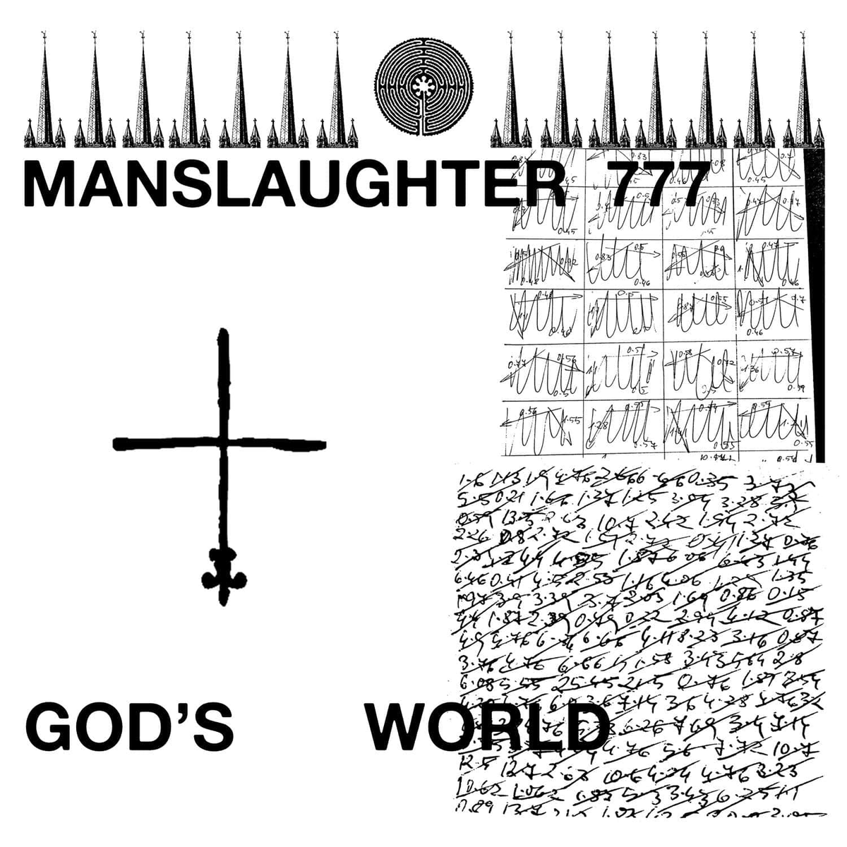 PREORDER: 'God's World' by Manslaughter 777 Limited coloured and