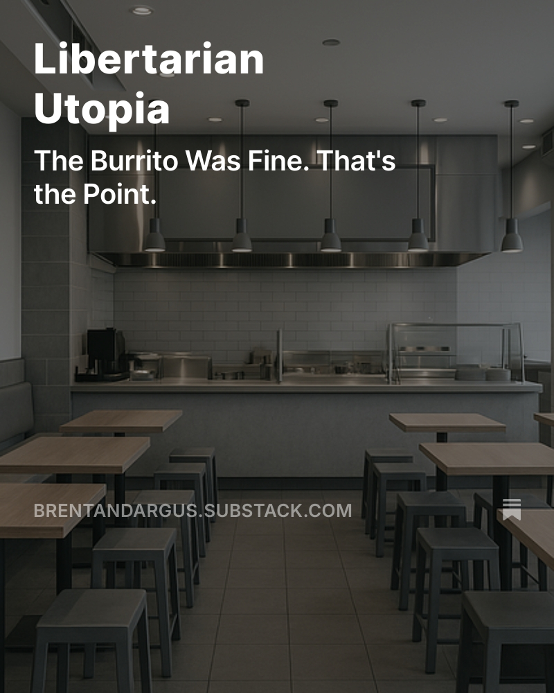 This is what freedom looks like, I guess. We got what we wanted good and hard.