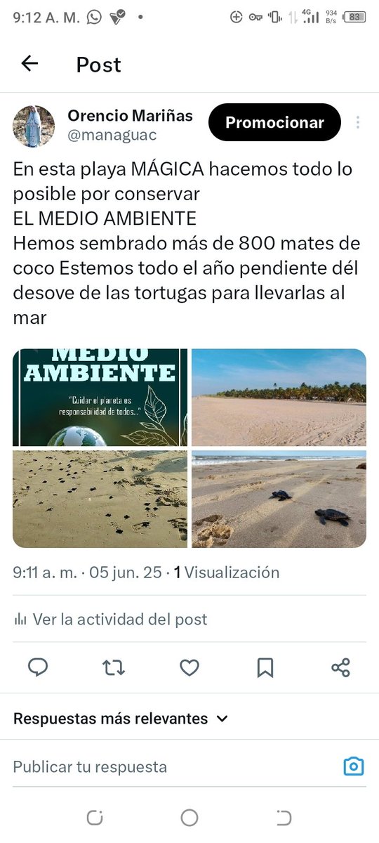 Aquí hacemos todo lo posible para
*MANTENER EL MEDIO AMBIENTE*