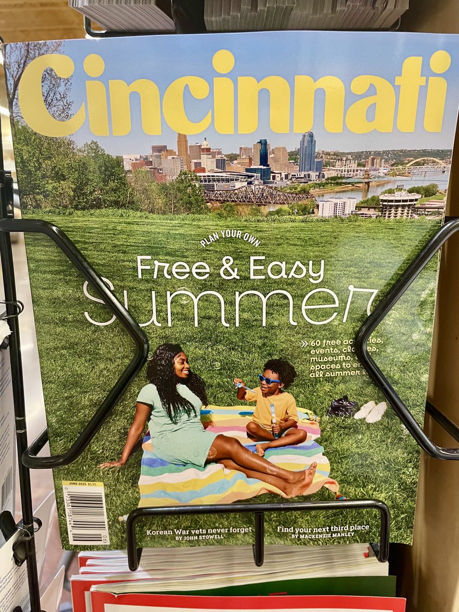 ladddesign's tweet image. Cool to spot the Neulis Cursive font in use locally for our city’s magazine ⁦@CincinnatiMag⁩