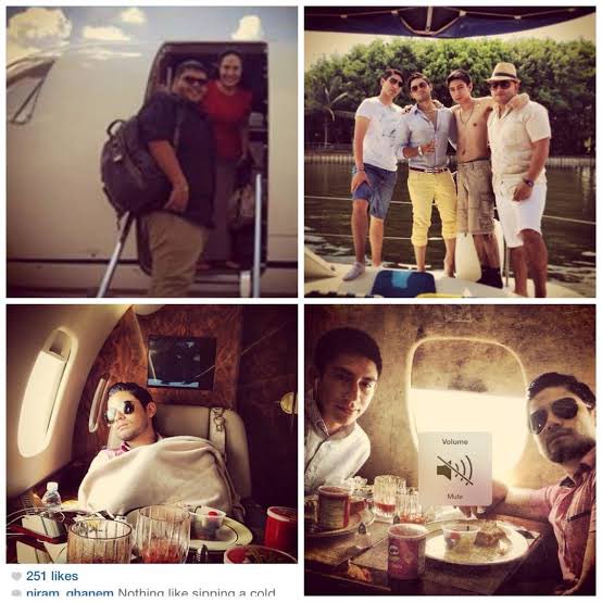 Los únicos que viven —y muy bien— de la luz del mundo, son los Joaquín. 

Aquí unas cuantas fotos viejas de “los príncipes” de la luz del mundo, los hijos de Naasón, Benjamín y Uzziel en un jet privado viviendo su mejor vida mientras los hermanos sufren limitaciones.