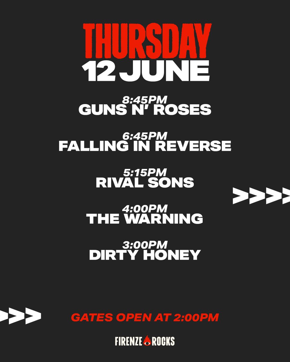 Firenze Rocks tweet media