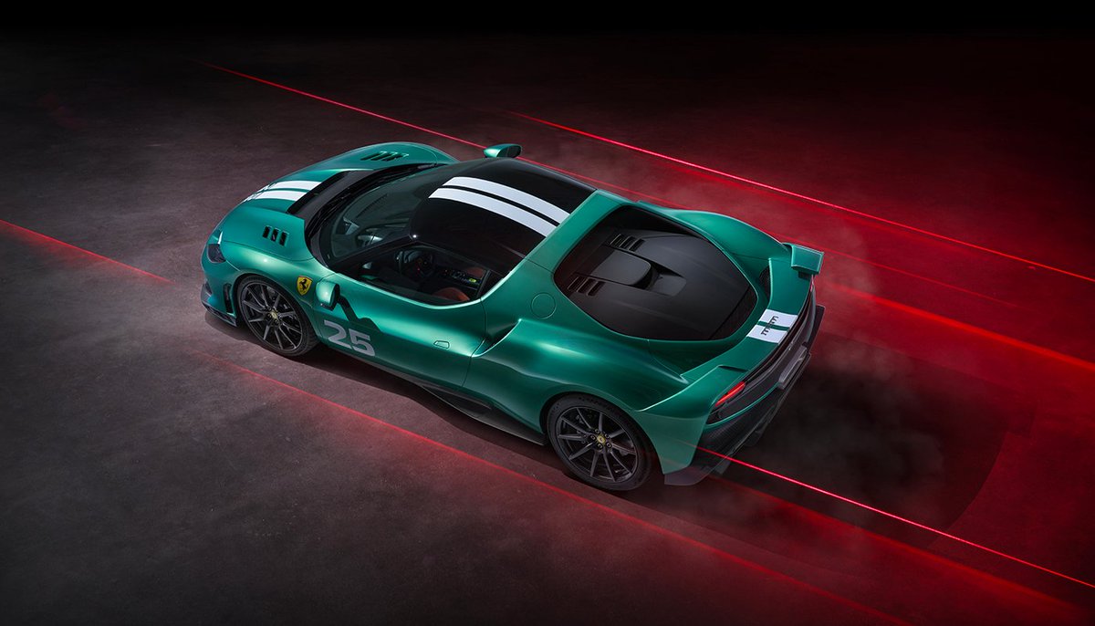 Using motorsport-derived solutions and lightweight materials, every input in the #Ferrari296Speciale feels sharper, more responsive, and as immersive as ever.

#Ferrari