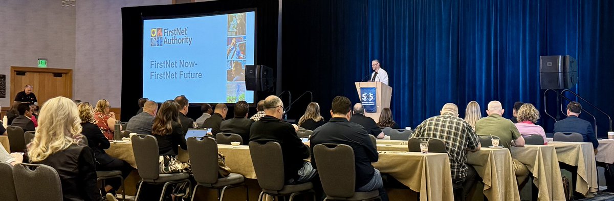 TJ Kennedy (@tjpublicsafety) on Twitter photo <a href="/FirstNetGov/">FirstNet Authority</a> Board Chair Renee Gordon kicking off day three of 5X5. Renee highlighted that all of public safety own the FirstNet network. Built by public safety for public safety. Dedicated core network and oversight, with dedicated priority and preemption all the time. <a href="/FirstNetGov/">FirstNet Authority</a> Board Chair Renee Gordon kicking off day three of 5X5. Renee highlighted that all of public safety own the FirstNet network. Built by public safety for public safety. Dedicated core network and oversight, with dedicated priority and preemption all the time.