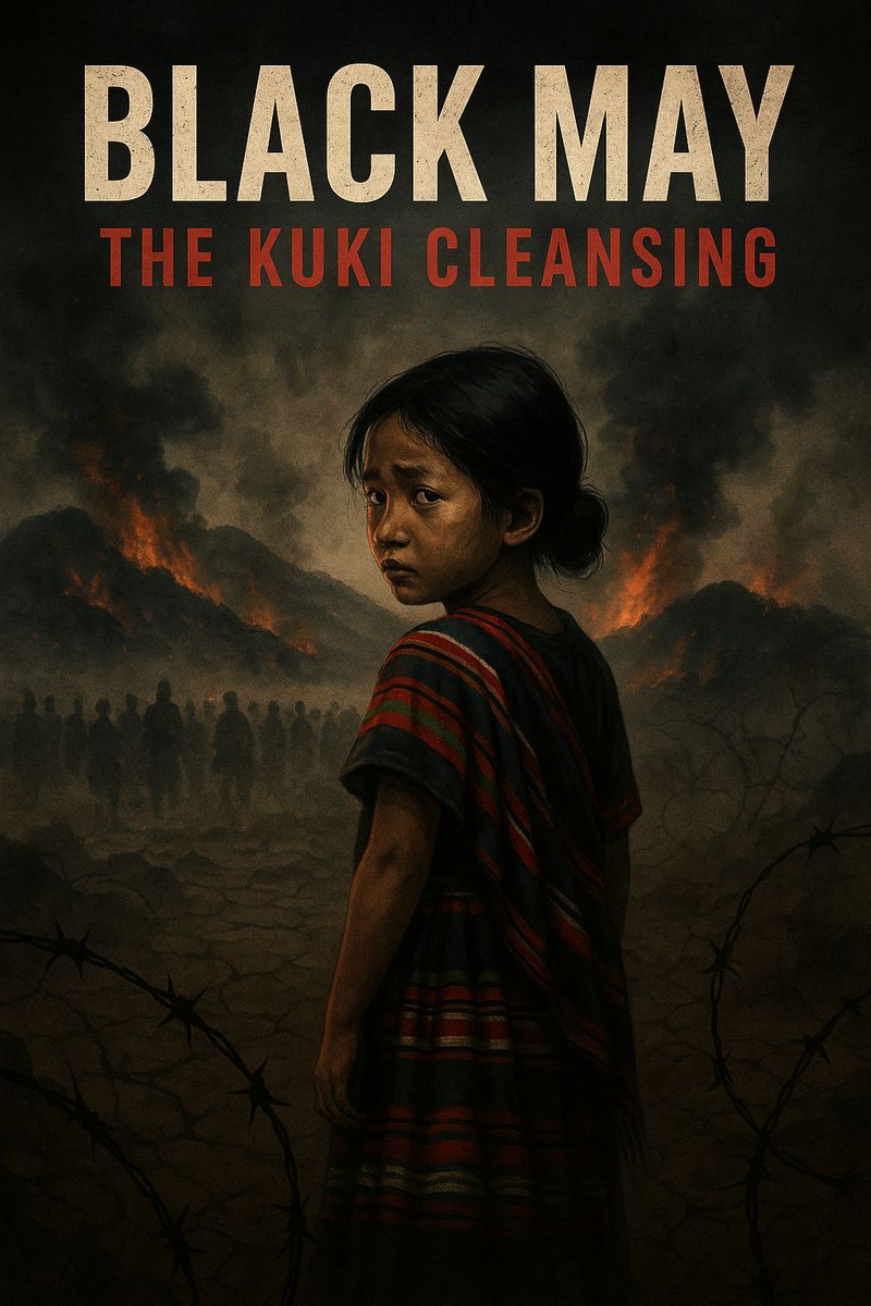 BLACK MAY " THE KUKI CLEANSING "

3 MAY 2023
#MeiteiWarCrime 

#JusticeForKukiPeople 

<a href="/adgpi/">ADG PI - INDIAN ARMY</a> <a href="/MIB_India/">Ministry of Information and Broadcasting</a> <a href="/official_dgar/">The Assam Rifles</a> <a href="/PTI_News/">Press Trust of India</a> <a href="/rashtrapatibhvn/">President of India</a> <a href="/Spearcorps/">SpearCorps.IndianArmy</a> <a href="/UN/">United Nations</a> <a href="/ANI/">ANI</a> <a href="/airnewsalerts/">All India Radio News</a> <a href="/PMOIndia/">PMO India</a> <a href="/RahulGandhi/">Rahul Gandhi</a> <a href="/BSF_India/">BSF</a>