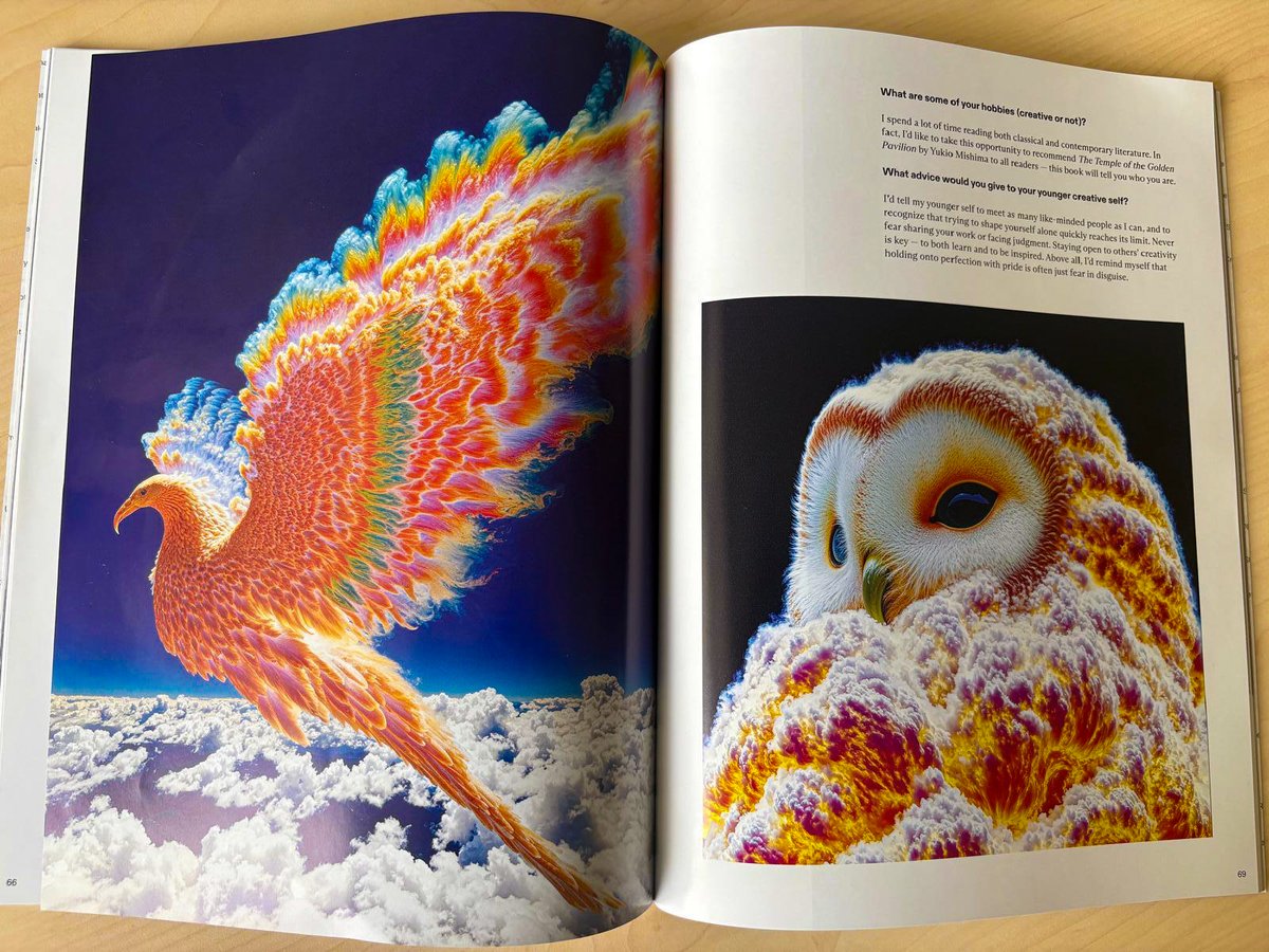 The_Sycomore's tweet image. Truly honored to be featured in a four-page interview in Midjourney Magazine – Issue 26.
Huge thanks to @ciguleva for the recommendation!